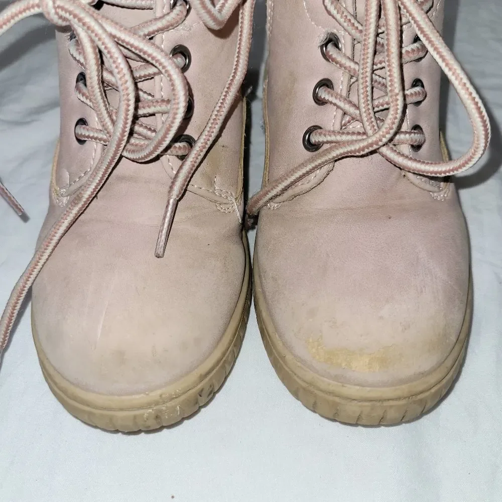 Girls Size 10 Blush Dusty Rose Boots